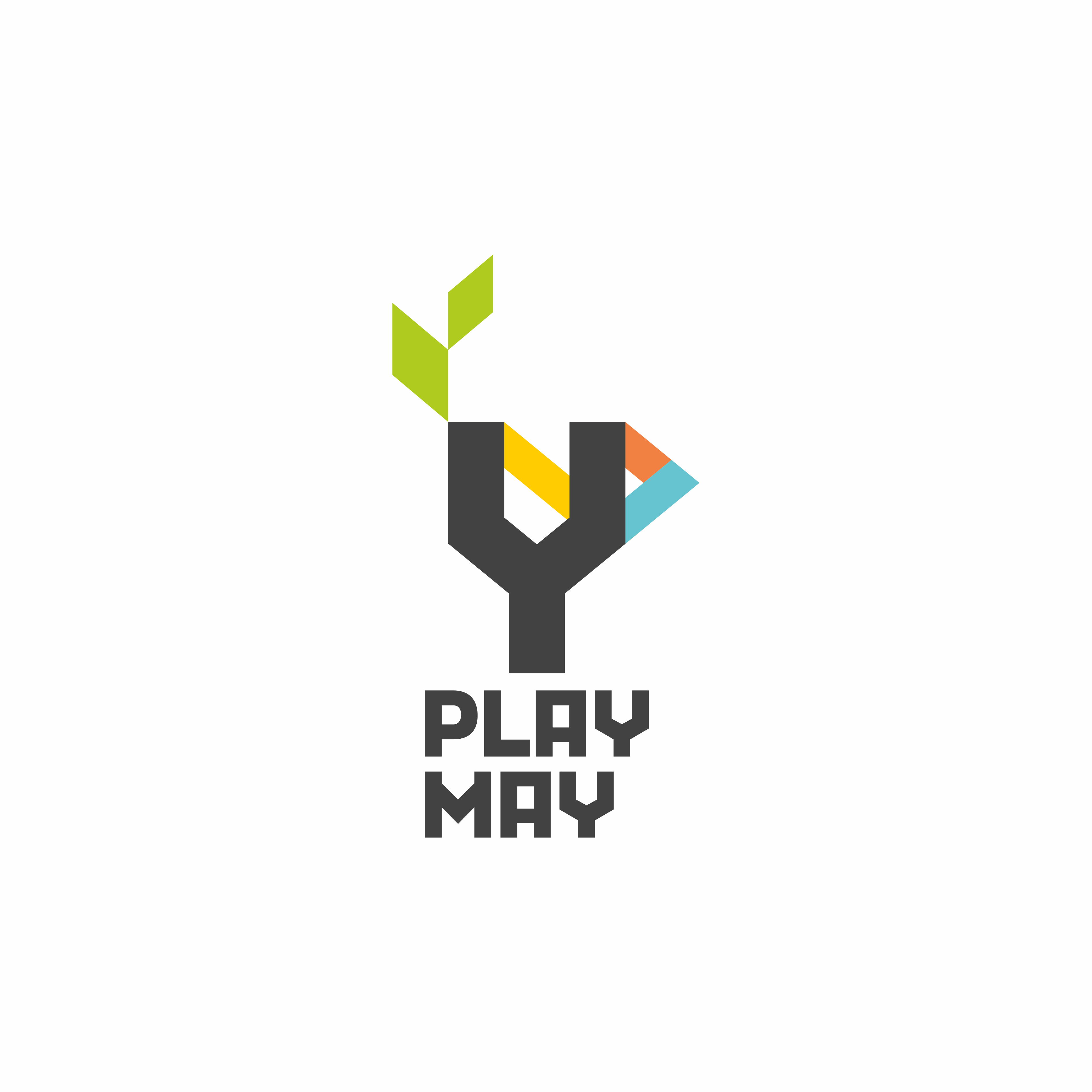 Логотип Play May из подборки LOGOFOLIO